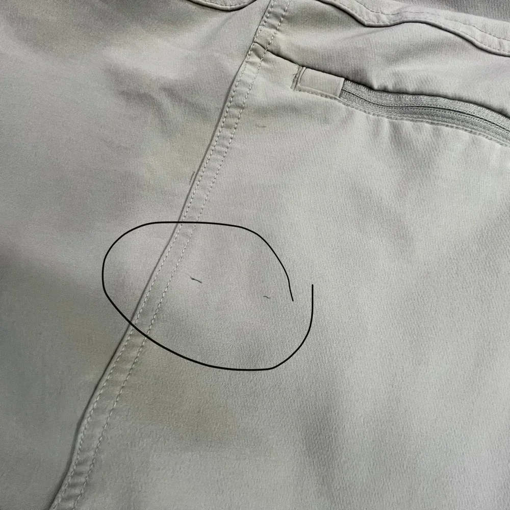 Columbia Triple Canyon Hiking Pants 36 X‎ 32 Tan Bungee Ankle Gorpcore Outdoor